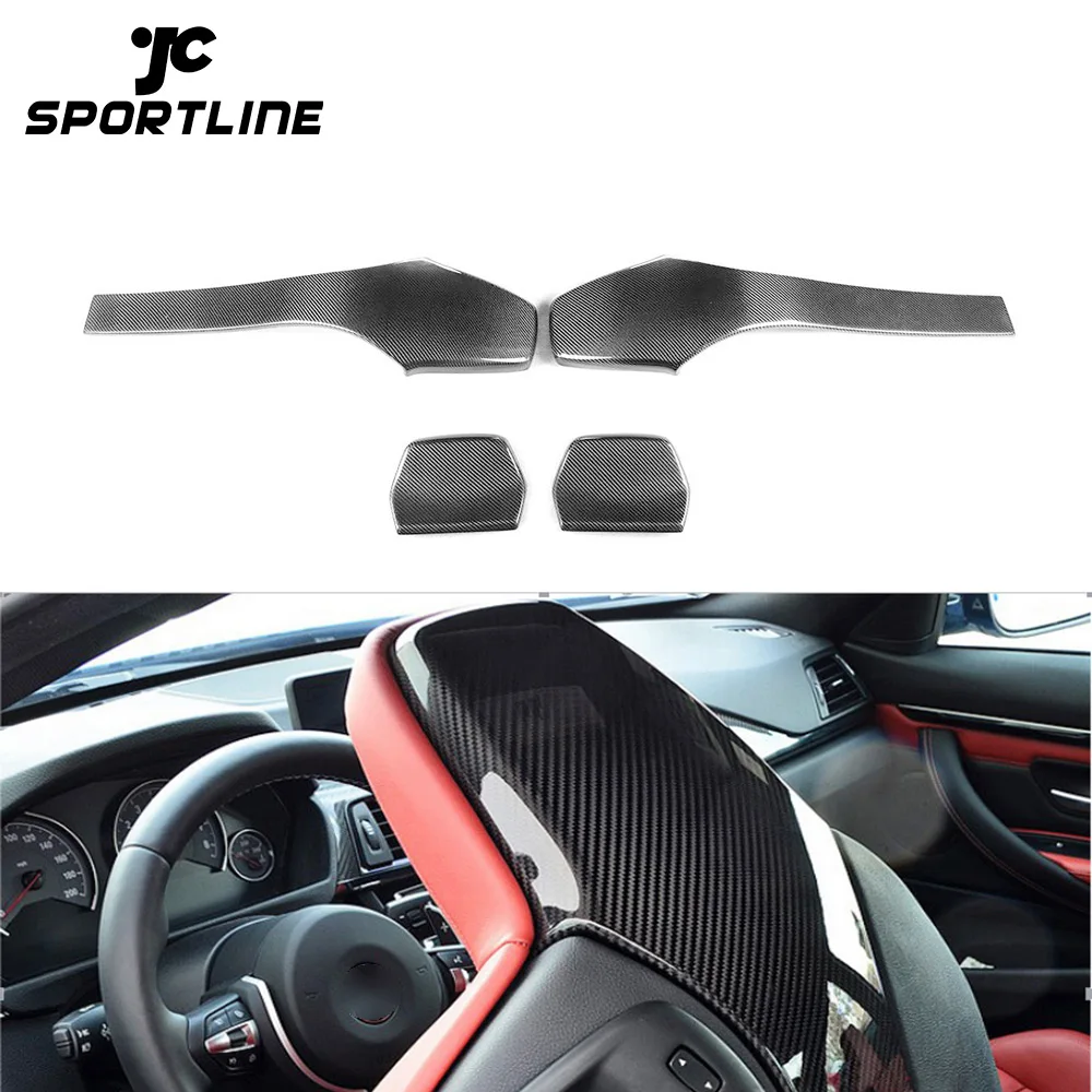 

Carbon Fiber F82 M4 Coupe Car Seat Back Cover For BMW F80 M3 Sedan 2014-2019