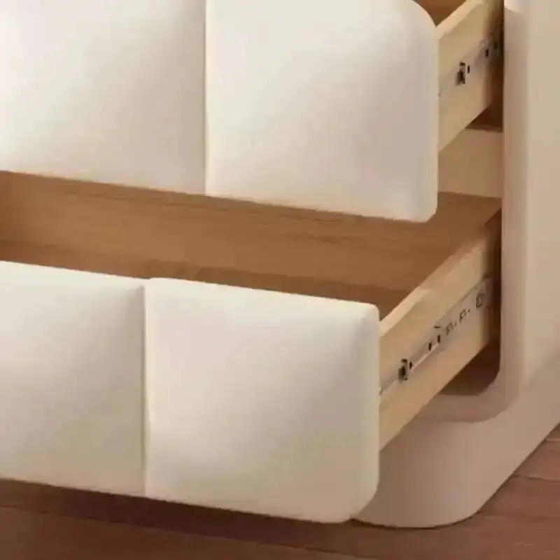 Mesa De noche estética moderna para dormitorio, cajones, almacenamiento para ahorrar espacio, mesita De noche nórdica, muebles modernos y bonitos