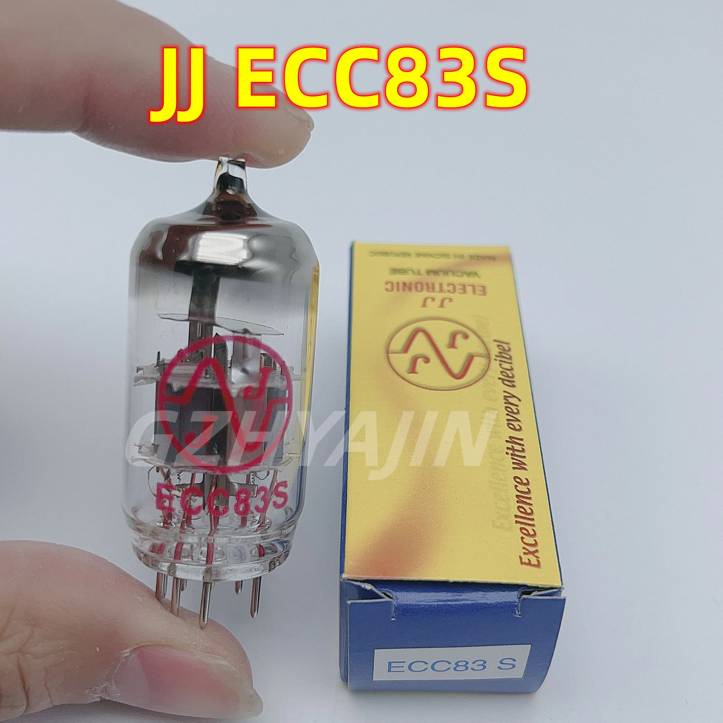 

1 PCS Vacuum Tube JJ ECC83S Golden Foot Replace 6N4/5751 ECC83 E83CC 12AX7 Signal Tube Factory Test And Match