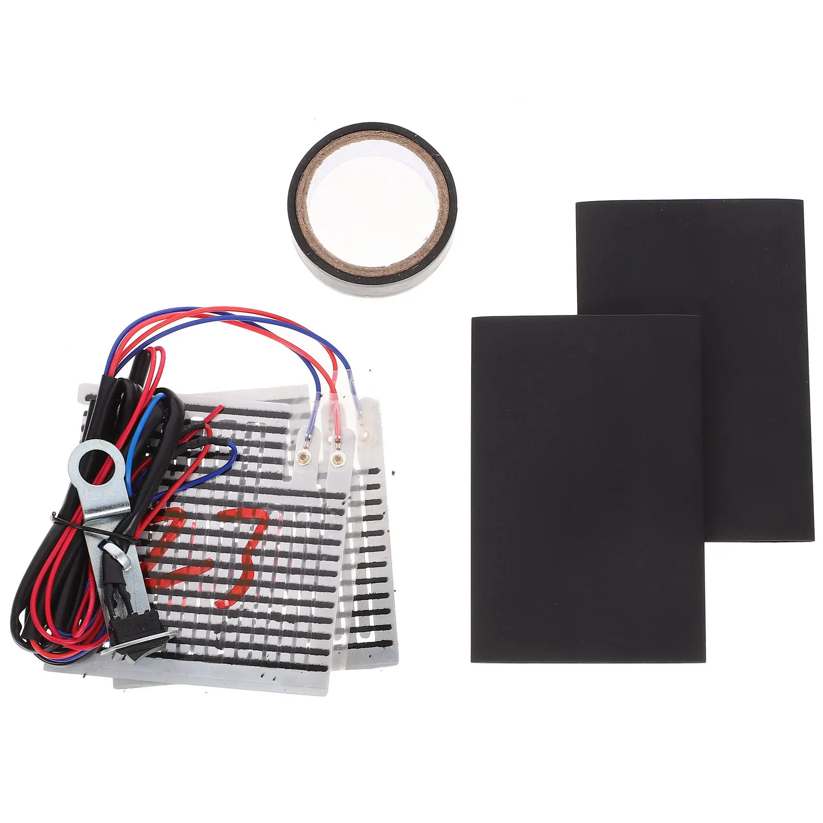 

1 Pair Electric Heated Handlebar Covers Universal Motorcycle Heating Grip Covers Winter Riding Warmth Motorbike Parts 12V