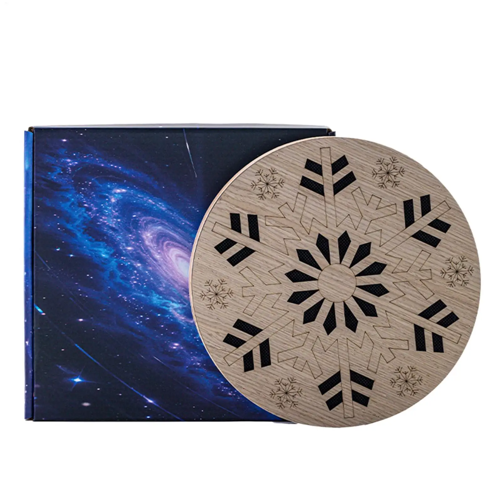Wood Stream Drum Wooden Rain Disk Musical Percussion Instrument Rain Sound Drum For Meditation Relaxation Yoga Stretching