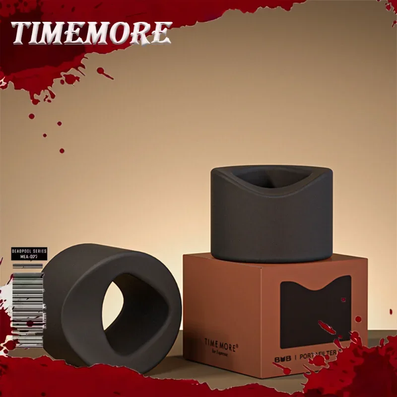 

Timemore Mound Portable Italian Handle Powder Pressing Base Food Grade Silica Gel Coffee Cloth Powder Pressing and Filling Tool