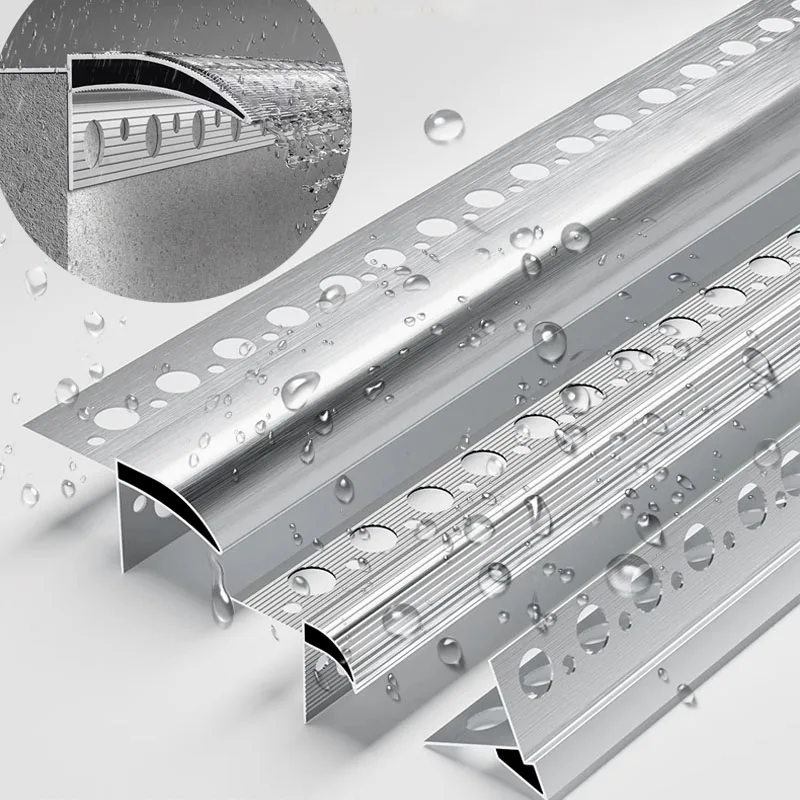 Aluminum Alloy Water Drip Edge Outdoor Window Sill Eaves Drip Line Wall Rainproof Water Deflector Roof Drainage Edge Banding