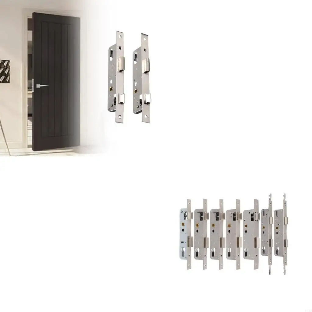 

Narrow Security Mortise Door Lock Case Universals Stainless Steels Lock Body A2BB