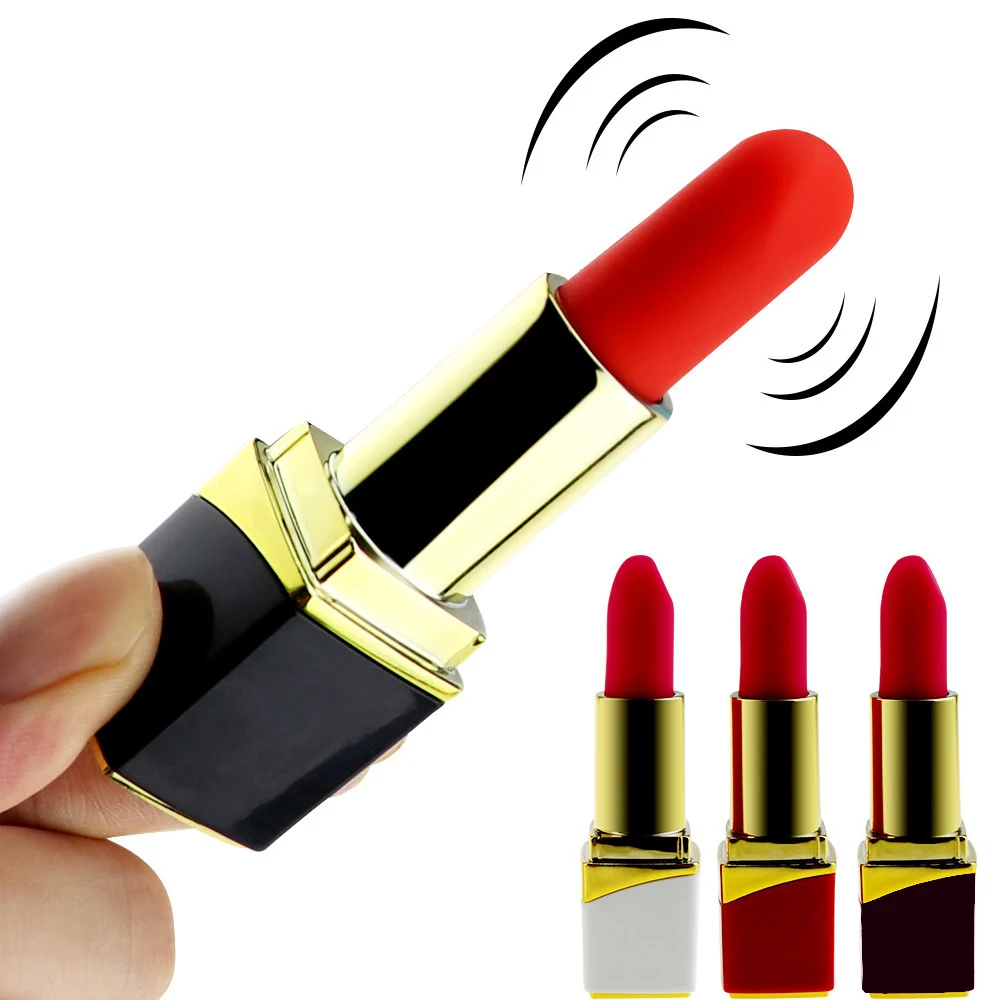 Mini Lipstick Vibrator Toverstaf Vibrerende Bullet 10-speed Tepel Massager Speeltjes voor Vrouwen Clitoris Stimulator