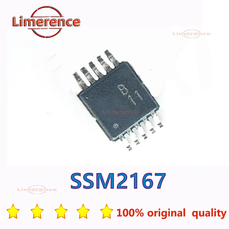 10PCS/LOT SSM2167-1RMZ-REEL SSM2167-1RMZ SSM2167 MSOP