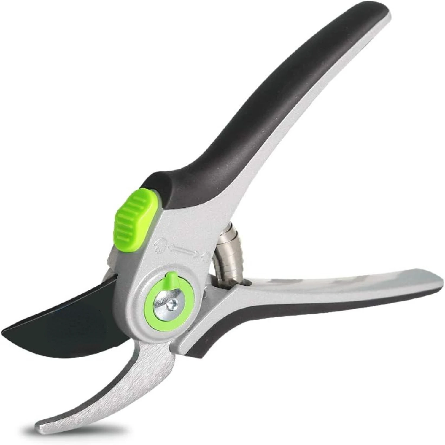 High-quality Heavy-Duty Gray Tree Trimmers - Sharp and Ergonomic Pruning Shears for Expert Gardeners and Landscapers. Essential 