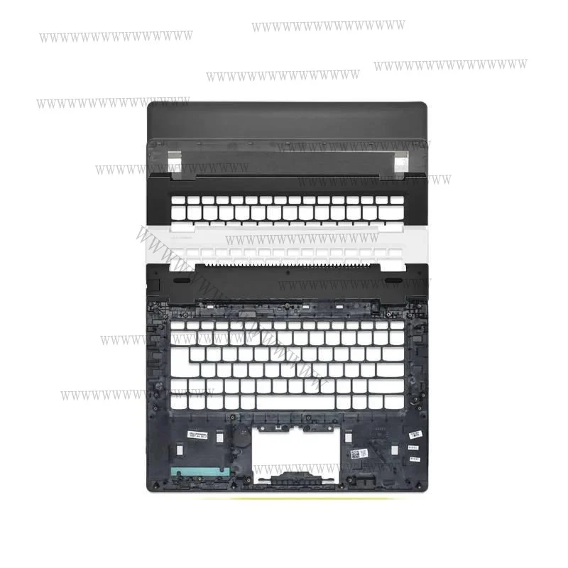 Hd adequado para yoga 510-14 510-14isk flex 4-14 flex 4-1470 laptop lcd capa traseira, descanso para as mãos, escudo inferior, painel frontal abcd cov