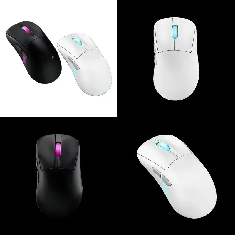 Hot Sale New Airrval KERIS II ORIGIN BK&WH Gaming Mouse Tri-mode 42,000-dpi 8000 Hz 65g Ultralight Gaming Mouse for PC