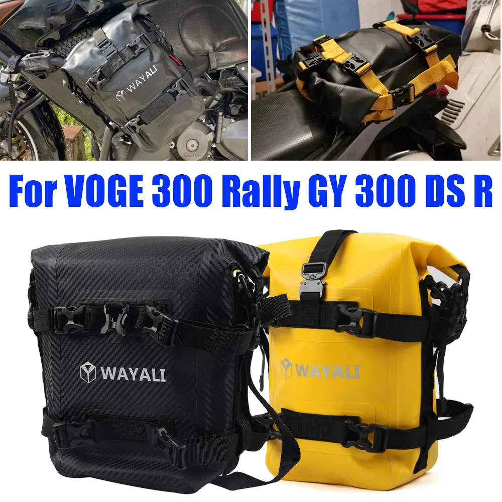 Waterproof Tool Bag For VOGE 300 Rally GY GY300 300Rally 300DS 300R 300 DS R Accessories Frame Crash Bars Luggage Storage Bags