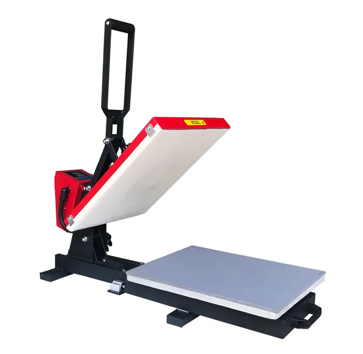 

Automatic Open and Move Bottom Heat Press Machine 40x50cm New Condition Manual Grade for T-shirt Printing Garment Use