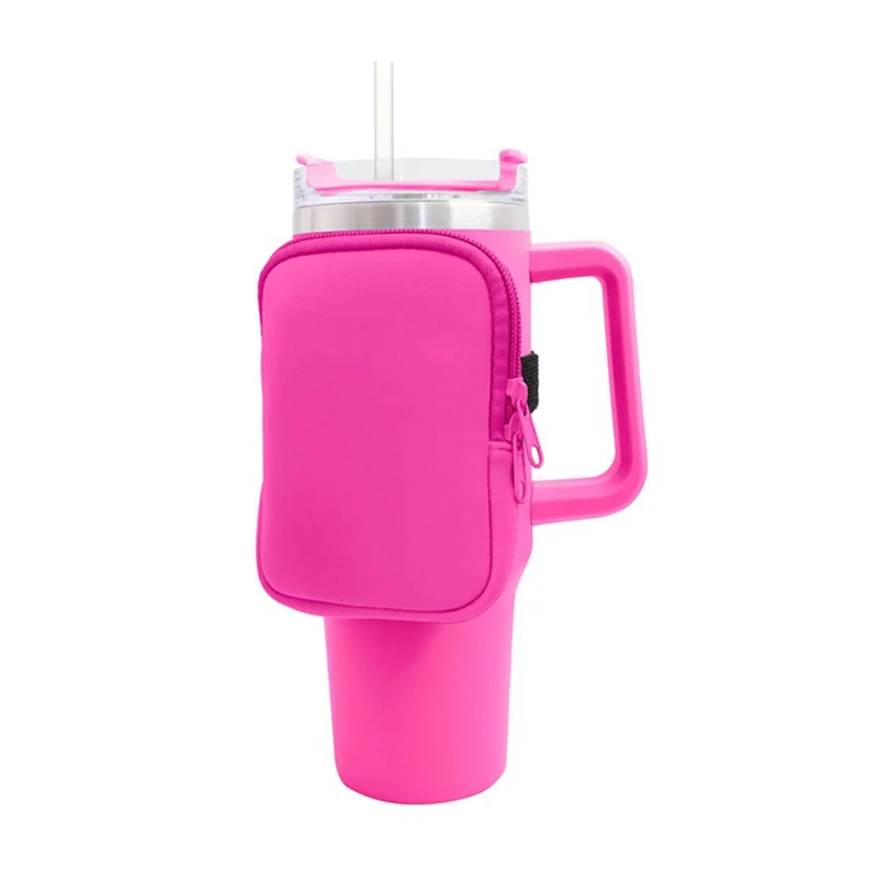 H-W Wasserflaschentasche, für 18–40 Unzen Wasserbecherhalter, Fitnessstudio-Becher-Zubehör für Frauen beim Laufen,
