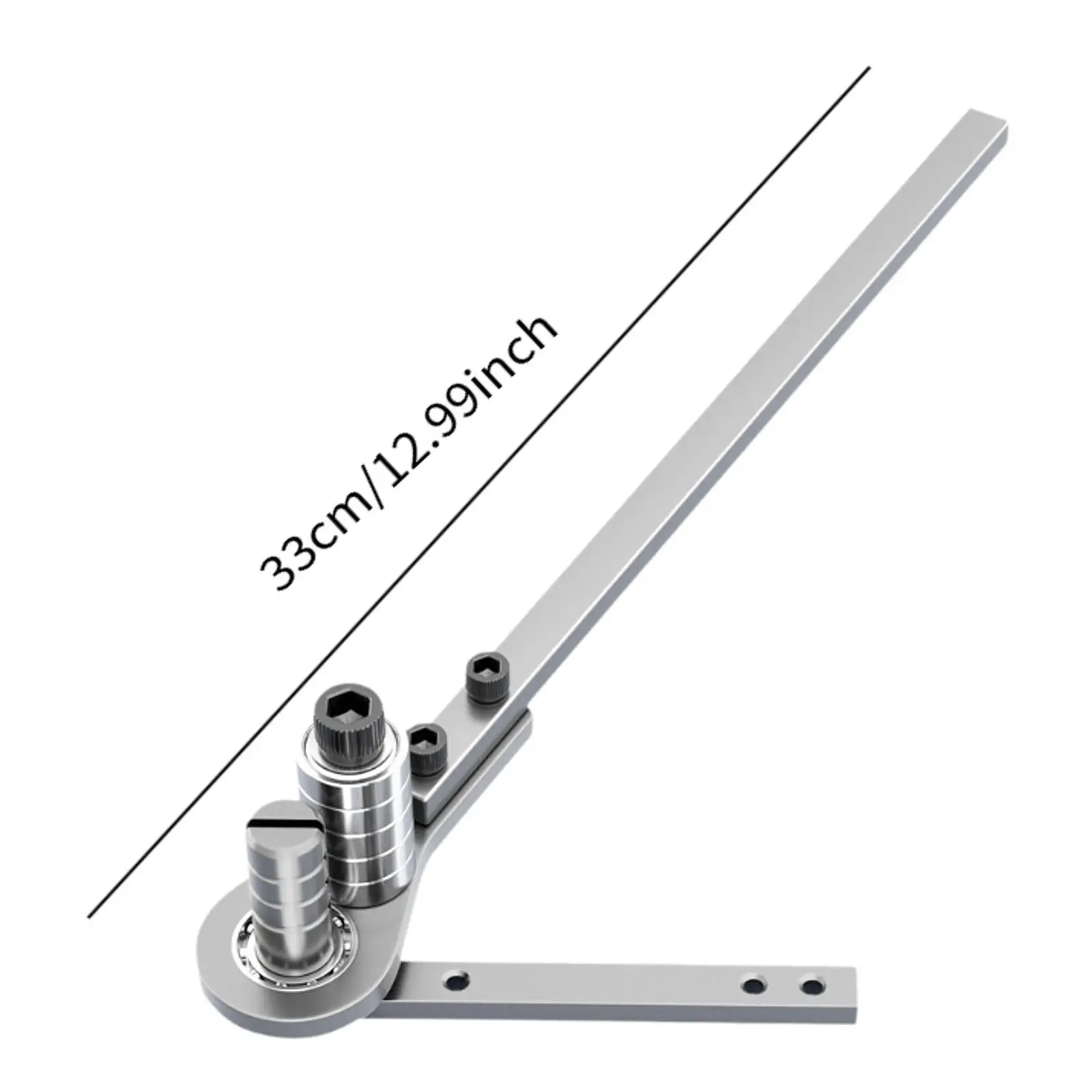 آلة ثني المعادن اليدوية لثني الزوايا لقضيب الفولاذ المقاوم للصدأ الرقيق #5