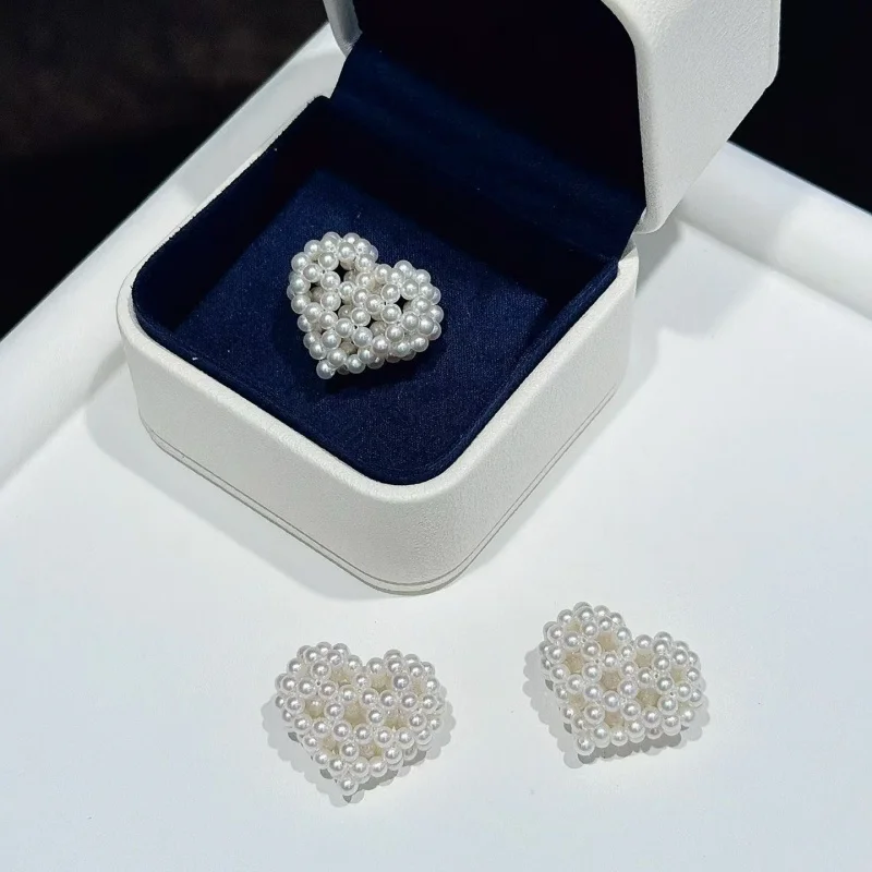 

SGARIT ручной работы сердце натуральный пресноводный жемчуг подвески из стерлингового серебра 925 пробы ожерелье для женщин высокие ювелирные изделия подарок новые поступления