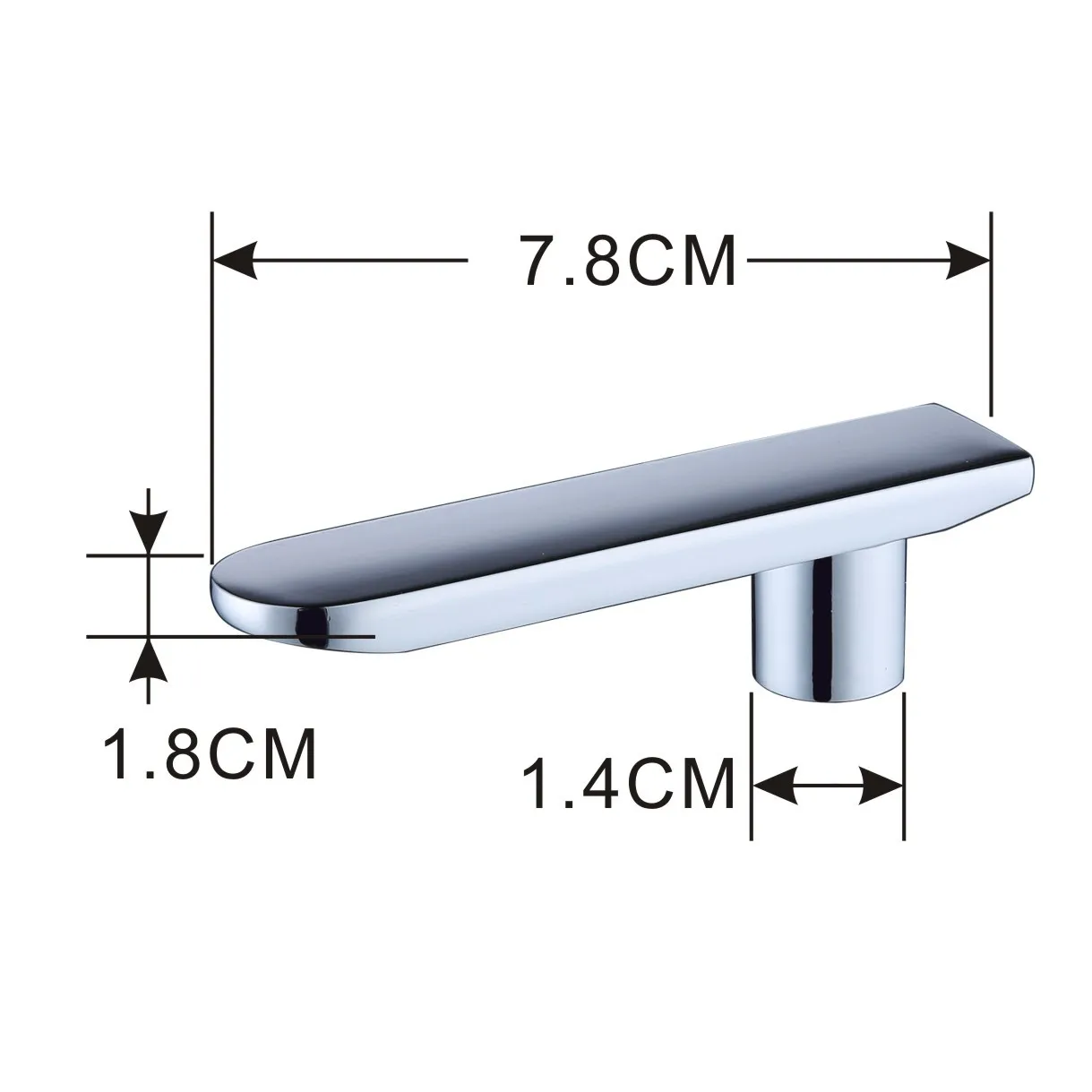 Faucet Handles, Kitchen Bathroom Faucet Accessories, Flat Dial 20 Teeth