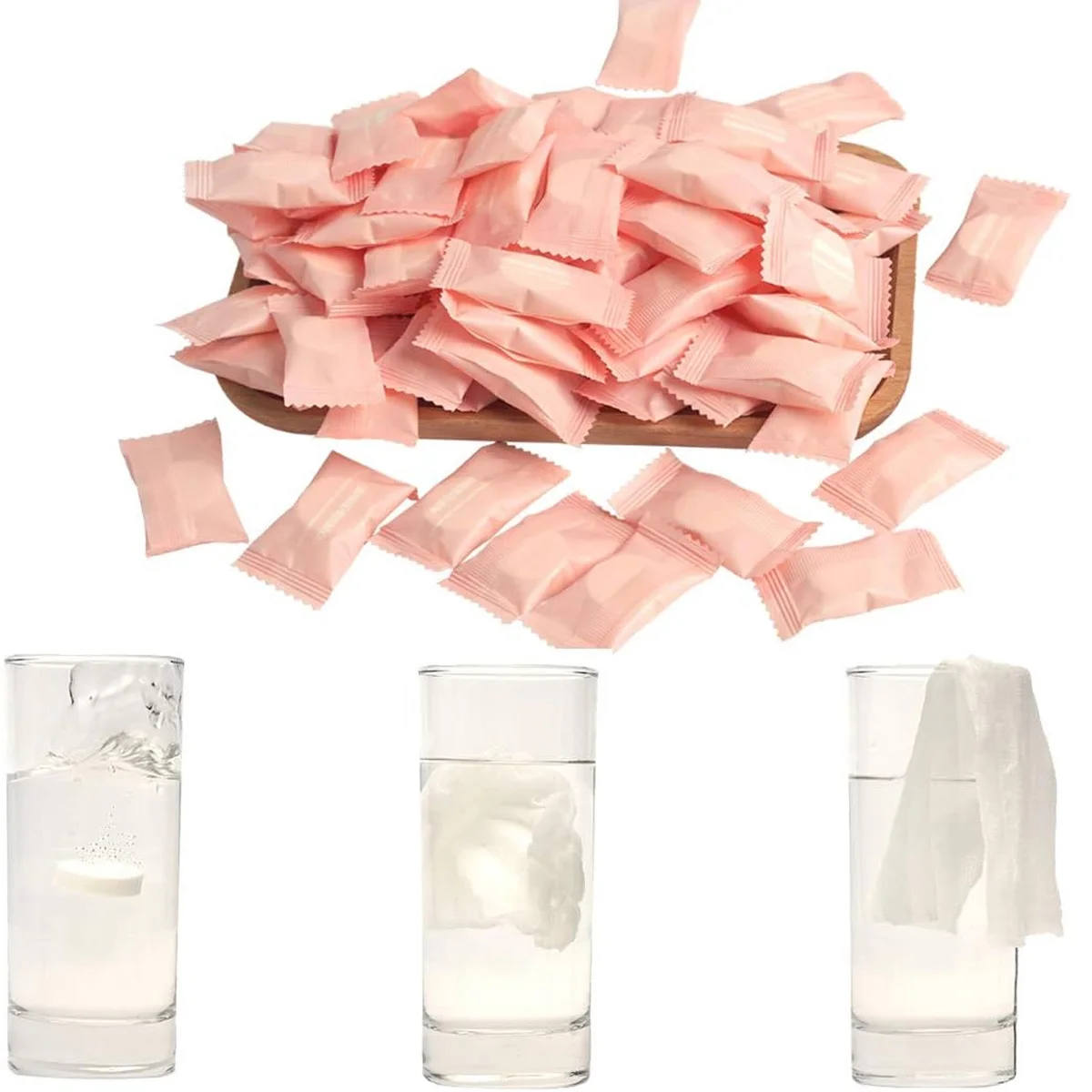 ورقة منشفة مضغوطة منشفة يمكن التخلص منها منشفة الوجه المحمولة المضغوطة ماصة منشفة الوجه مناسبة للسفر والجمال المنزلي