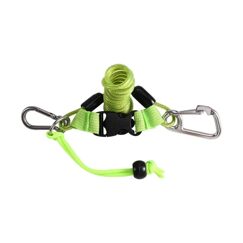 Cooking Appliances Diving Camera Spring Rope Diving Anti Lost Hook Spring Rope Coiled Lanyard For Diving Outdoor Climbing A