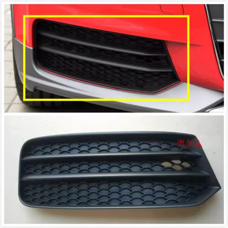 

Replacement Black Front Fog Light Cover Grille Trim Side Fog Lamp Grill For Audi A1 2016-2018