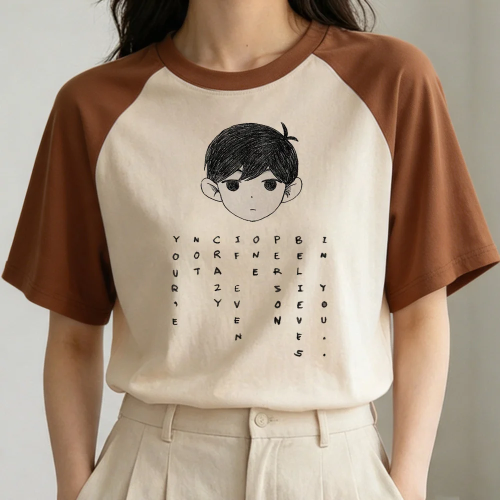 Omori t-shirt shoujo party meme goth cute jojifuku tshirt emo kawaii harajuku party meme
