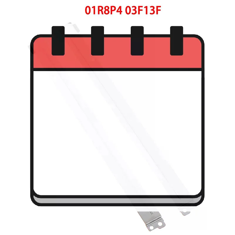 1 Set New Laptop Replace LCD Hinges For Latitude 5400 5401 5402 E5401 E5401 E5402 01R8P4 03F13F