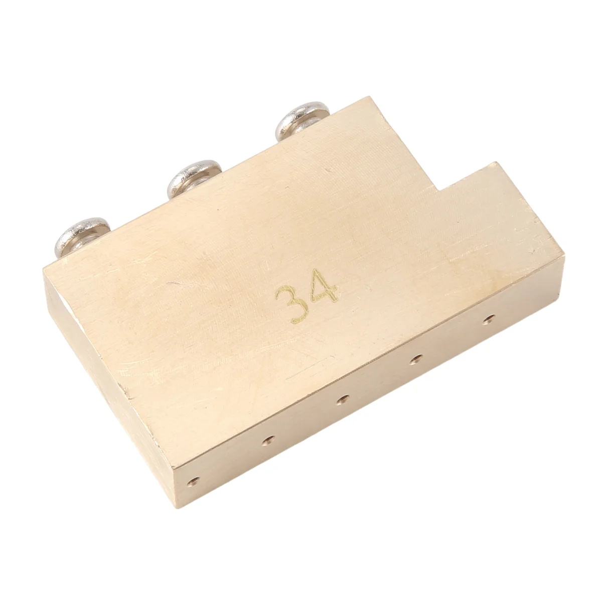 Solid L Shape Tremolo Brass Block for Floyd Rose Locking Tremolo Bridge Electric Guitar 34mmJADD