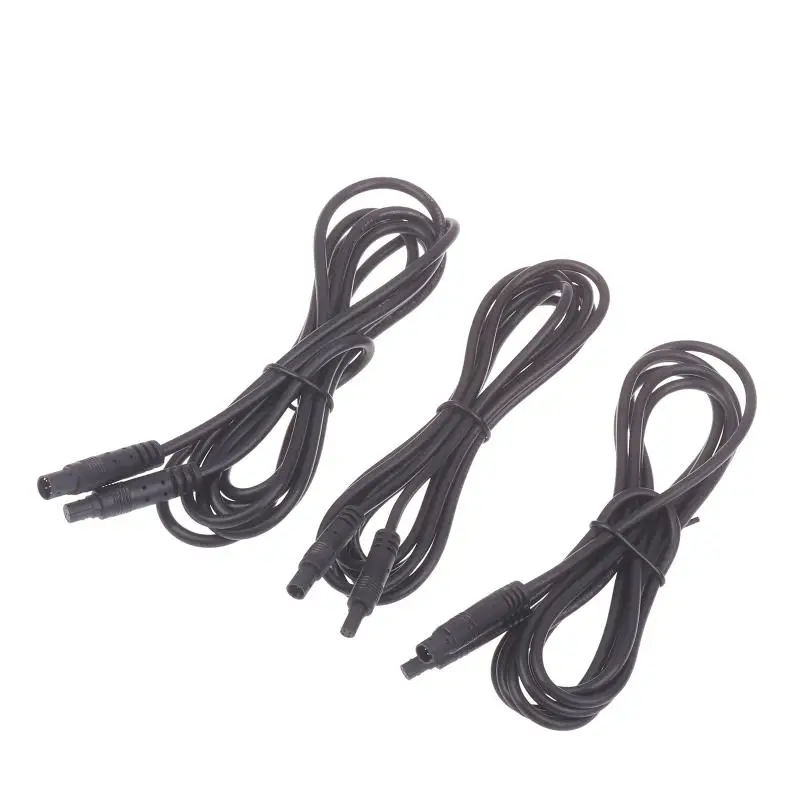 1/3pcs X Cable 200cm Male To Female Connector Cord 4/5/6Pin Car DVR Camera Extension Cable For Dashcam Reverse Camera Cable