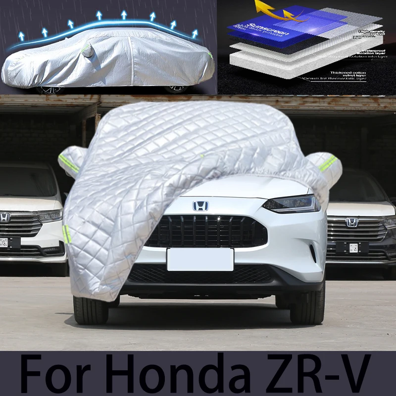 

For Honda ZR-V Car hail protection cover Auto rain protection scratch protection paint peeling protection car clothing