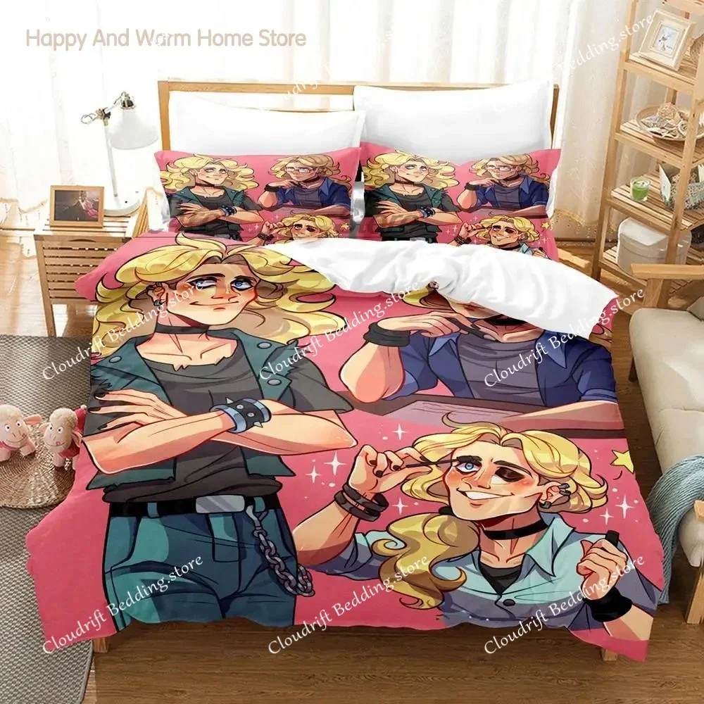 Metal Family Bedding Set Single Twin Full Queen King Size Bed Set Aldult Boy Bedroom Duvetcover Sets 3D 2026 Anime bed sheet set