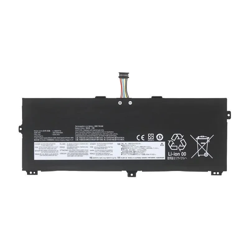 L18L3P72 L18M3P72  Laptop Battery  for Lenovo X13 ThinkPad X390 X395 Yoga Gen 1  SB10W13927 L18S3P72 SB10K97659 11.52V 50Wh