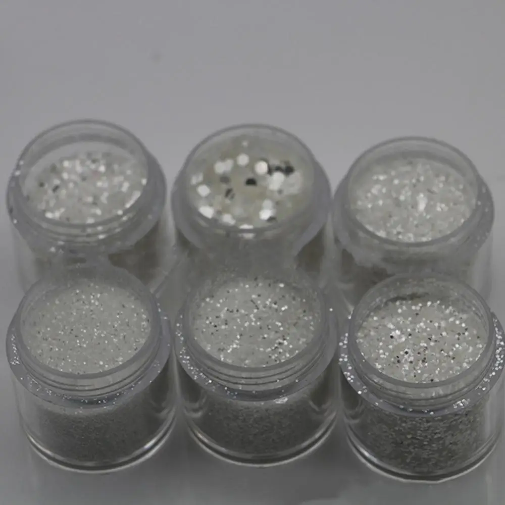 Glitter Poeira Em Pó Set para Nail Art Decor, DIY, Acrílico, Gel UV, Dicas Acessório, Ferramenta de Manicure, Presente