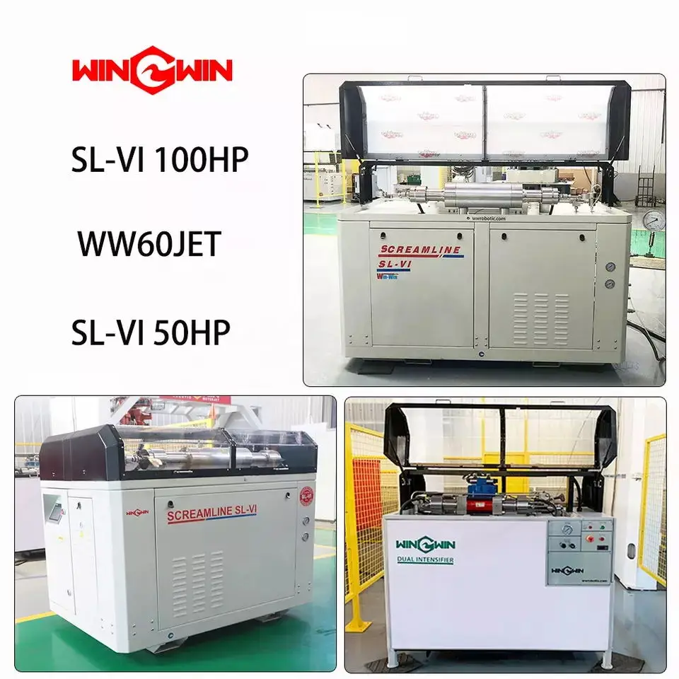 100000psi Screamline Pro Waterjet Snijmachine Intensifier Water Jet Cutter Pomp