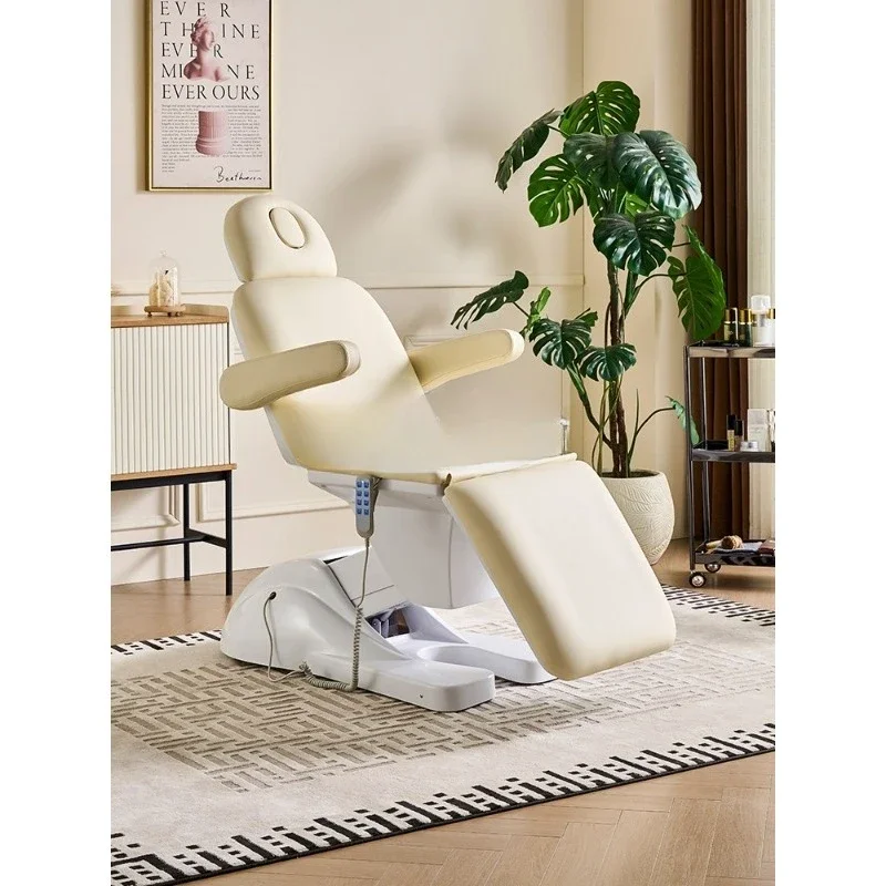 Electric beauty bed, special massage for beauty salon, multi-functional embroidery bed