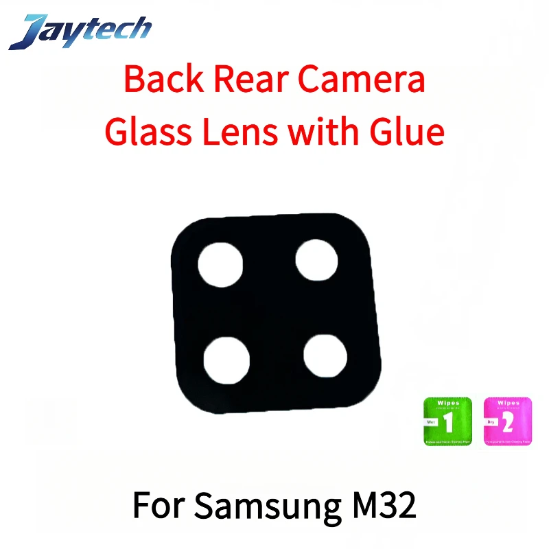 삼성 A42 A50 A70 A51 A52 A72 A52S A75S A54 A80 M01 M12 M21 M30S M31 M32 A01용 후면 카메라 유리 렌즈 2세트