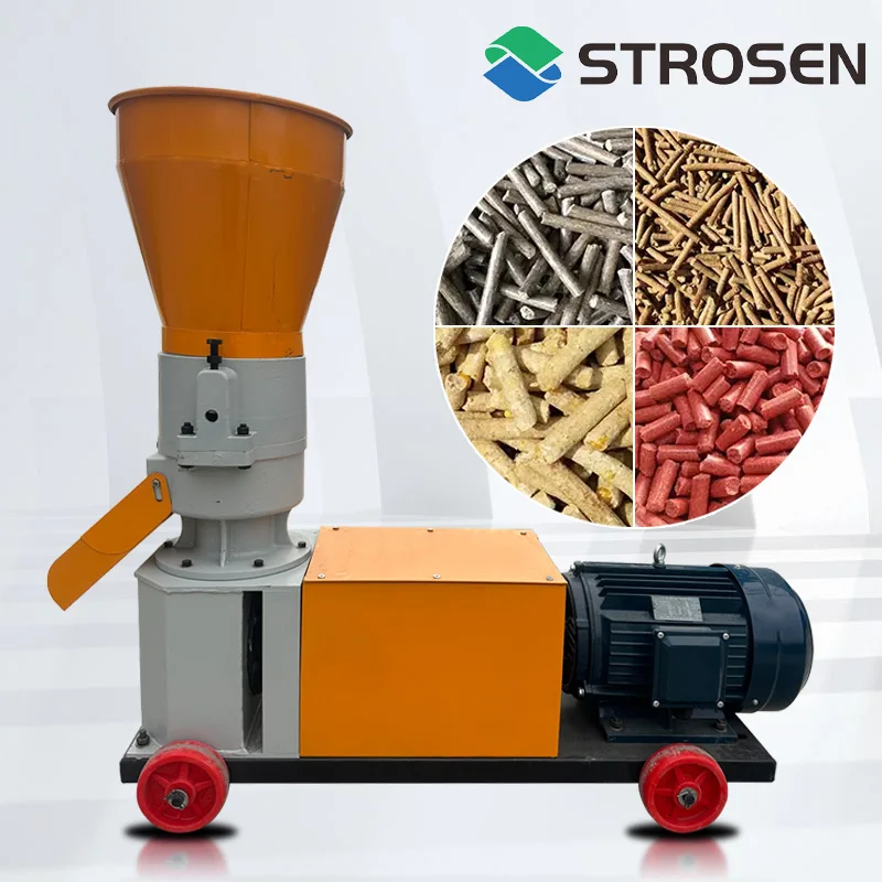 Feed Processing Machines Pellet Machines For Animal Feed Poultry Chicken Fish Feed Pellet Making Machine