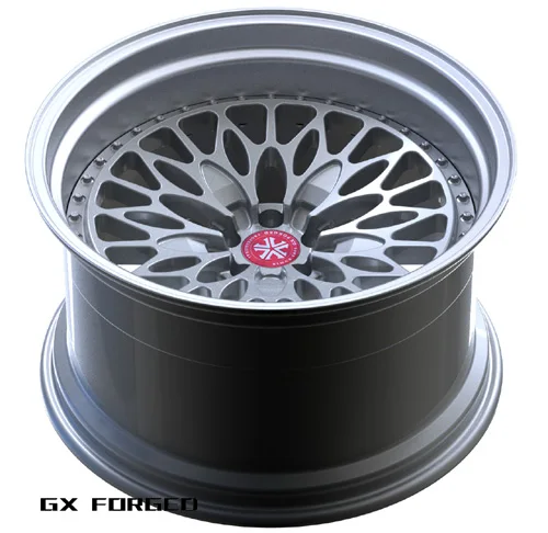 

20 Inch 2 Pieces Forged Aluminum Alloy Wheels Customized by GX Wheel Factory