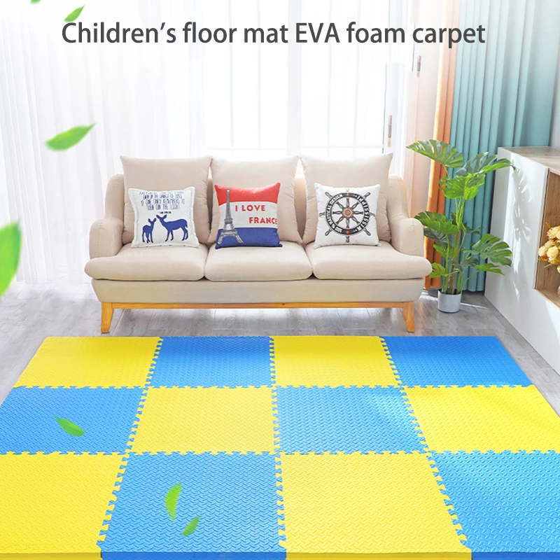 16pcs Floor Mat For Children Thick Baby Play Mat Carpet Puzzle Mats EVA Foam Rug Children Room Activities Mat For Baby 30x30cm