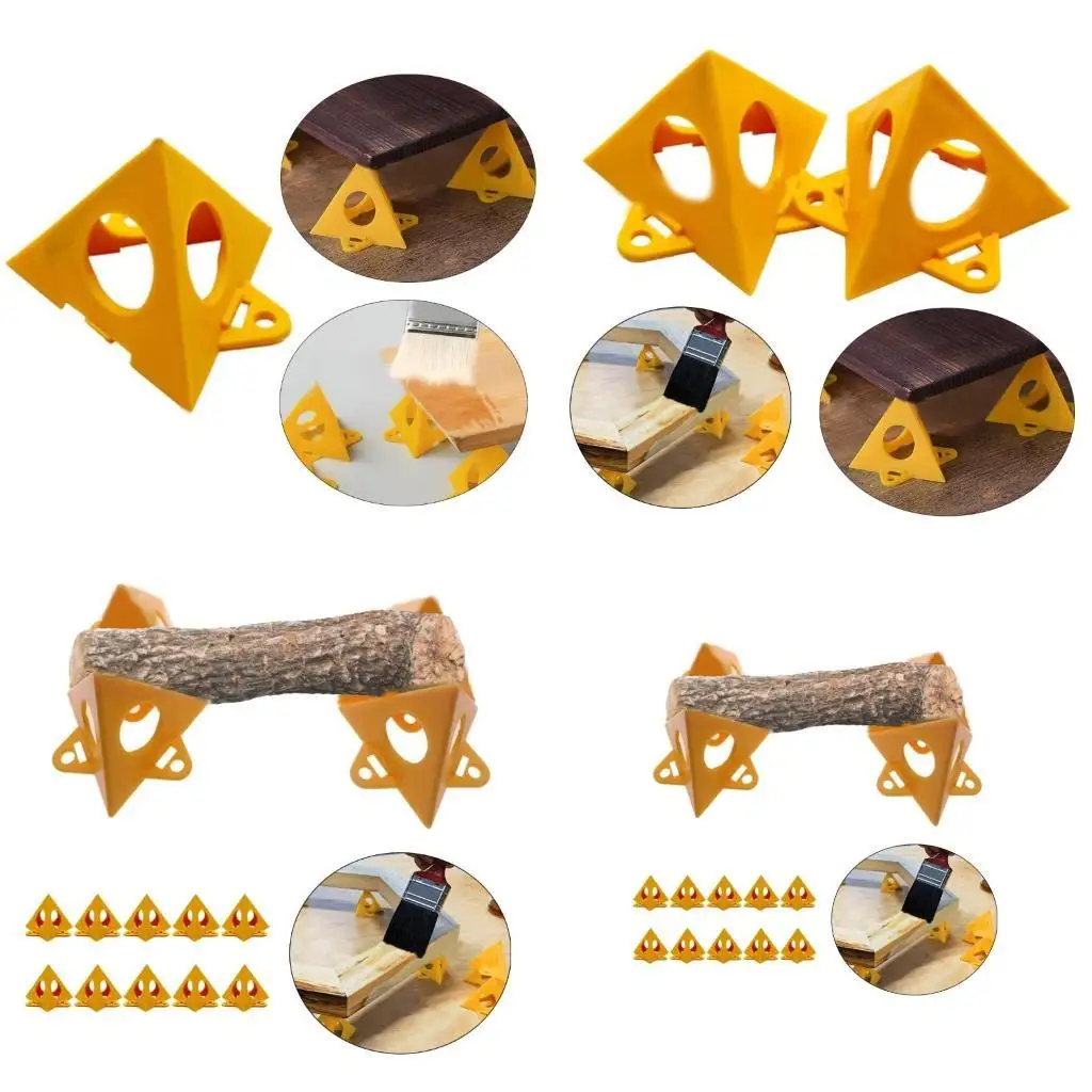

E8BD 10PCS Mini Cone Paint Stands Paint Support for Professional Painters Craftsmen