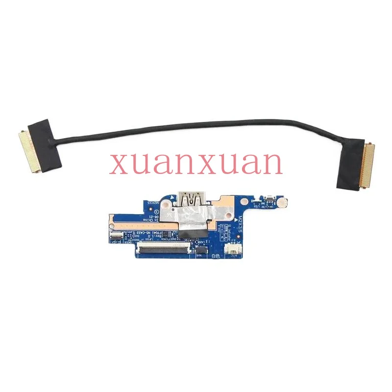 NS-C433 USB power button board for Lenovo Yoga C740-14IML 81tc 5c50s24993