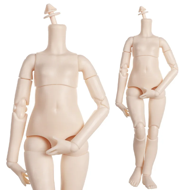 30cm corpo nu boneca vestir-se brinquedos 1/6 bjd figura maquiagem pele branca 20 articulações móvel mjd corpo mecânico diy jogar casa brinquedos