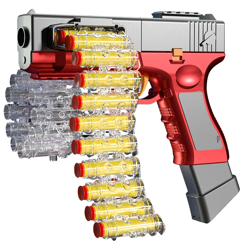 Hand to hand integrated ammunition chain supply soft bullet gun, PUBG battle pistol