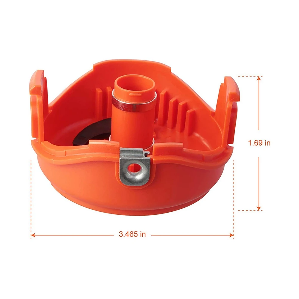 AEA9-90583594 Replacement Spool Cover For Black+Decker SF- 080 GH3000, GH3000R, LST540, LST540B Auto-Feed Single Line(3 Pack)