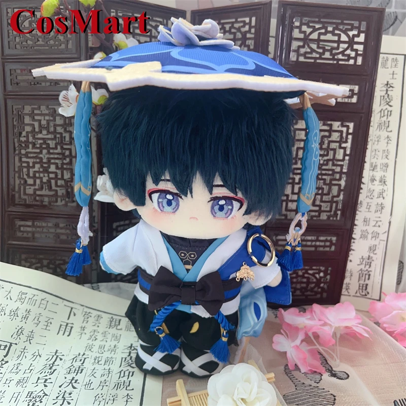 

Cos-Mart Hot Game Genshin Impact Wanderer Plush doll 20CM Cosplay Halloween Party Role Play Accessories