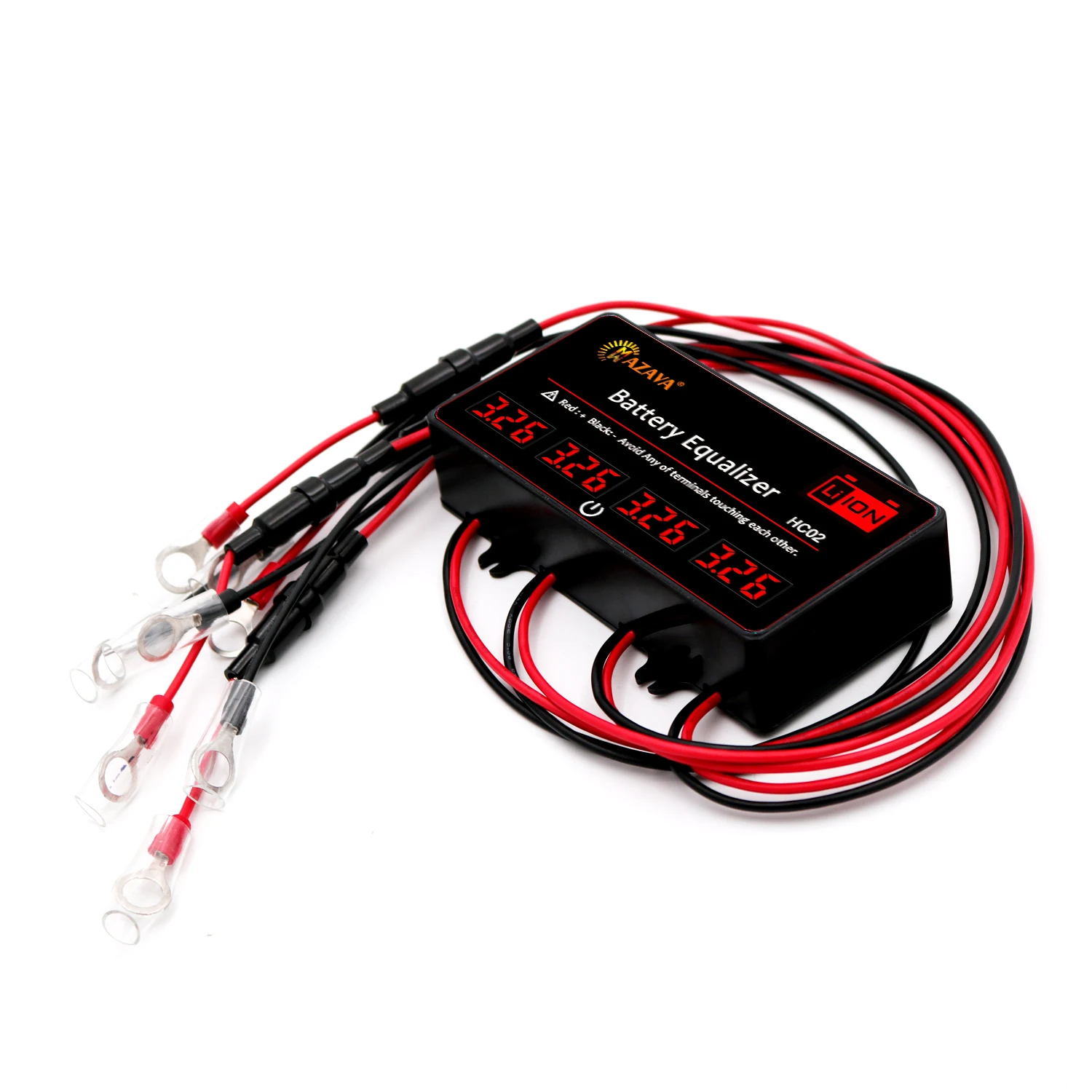 MAZAVA HC02 4S 4 X 3.2V Battery Equalizer Active Balancer 3.2V 12.8V 14.4V Lifepo4 Pack Lithium iron phosphate BMS Charge