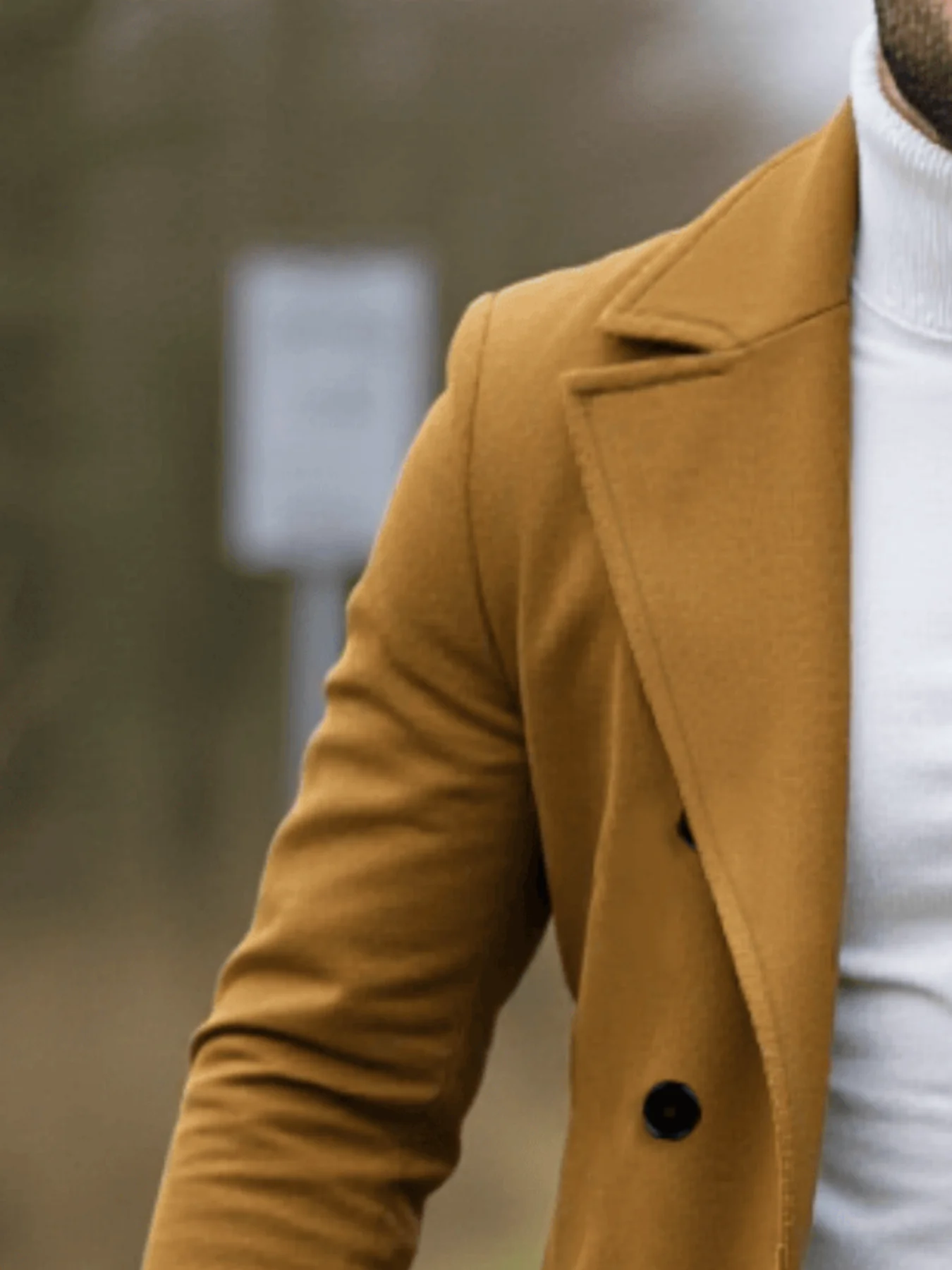 Thumbnail 4 - #8 Top Mens Wool Blend Overcoats Picks for Every Budget