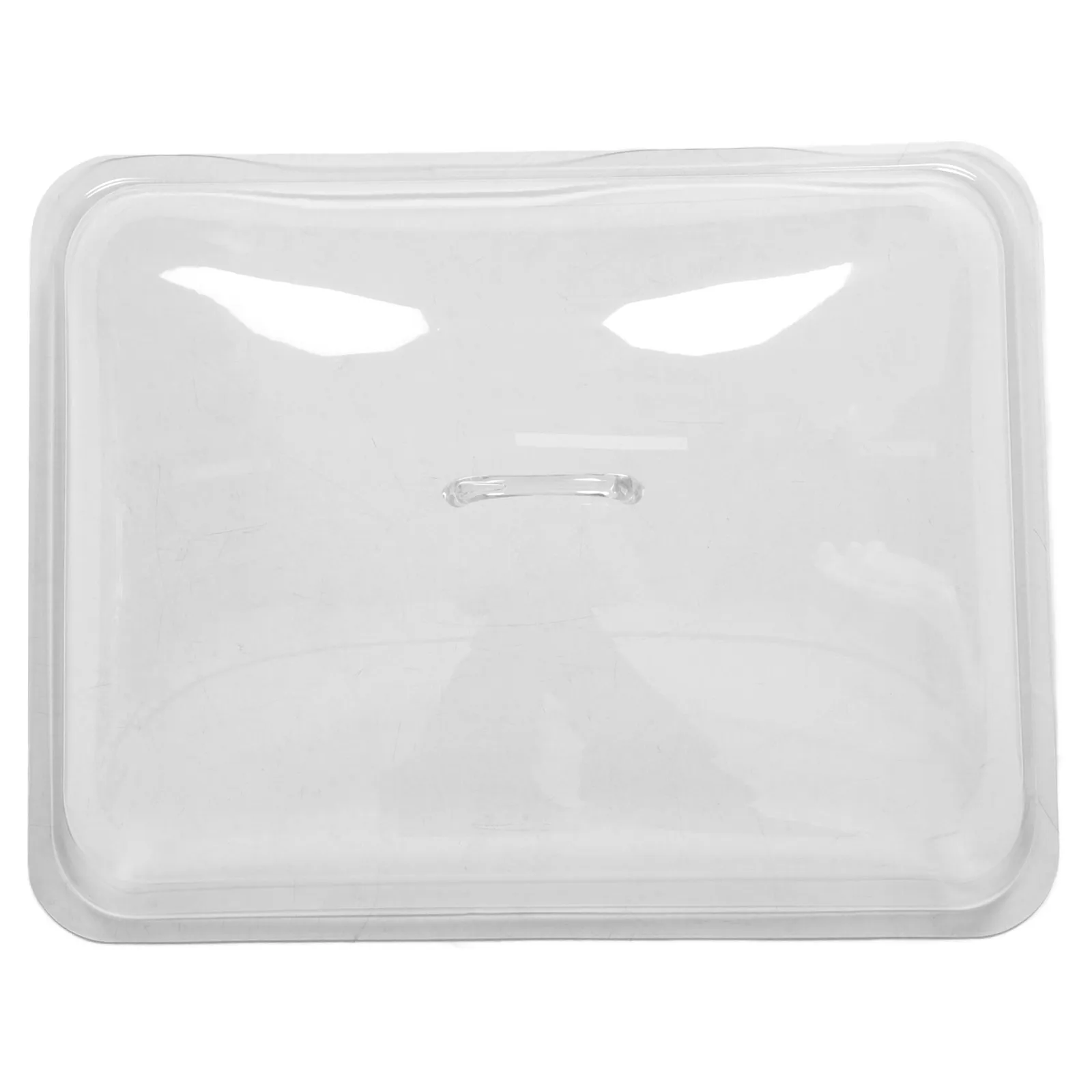 

1pc For Tray Transparent Food Cover Reusable Multipurpose Plate Lid Plastic Outdoor Indoor Party Bread Cake