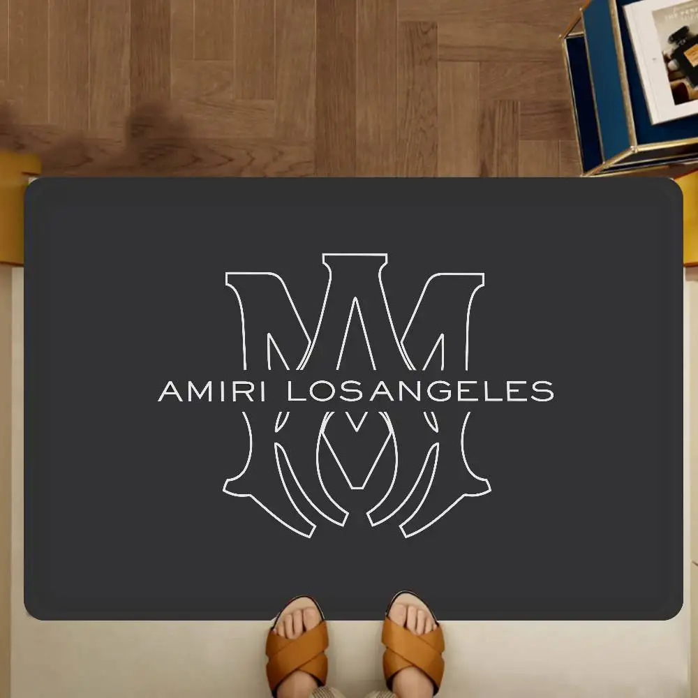 تصميم فاخر A-Amiries الكلمة حصيرة المضادة للانزلاق امتصاص الماء شريط طويل وسادة غرفة نوم حصيرة Alfombra