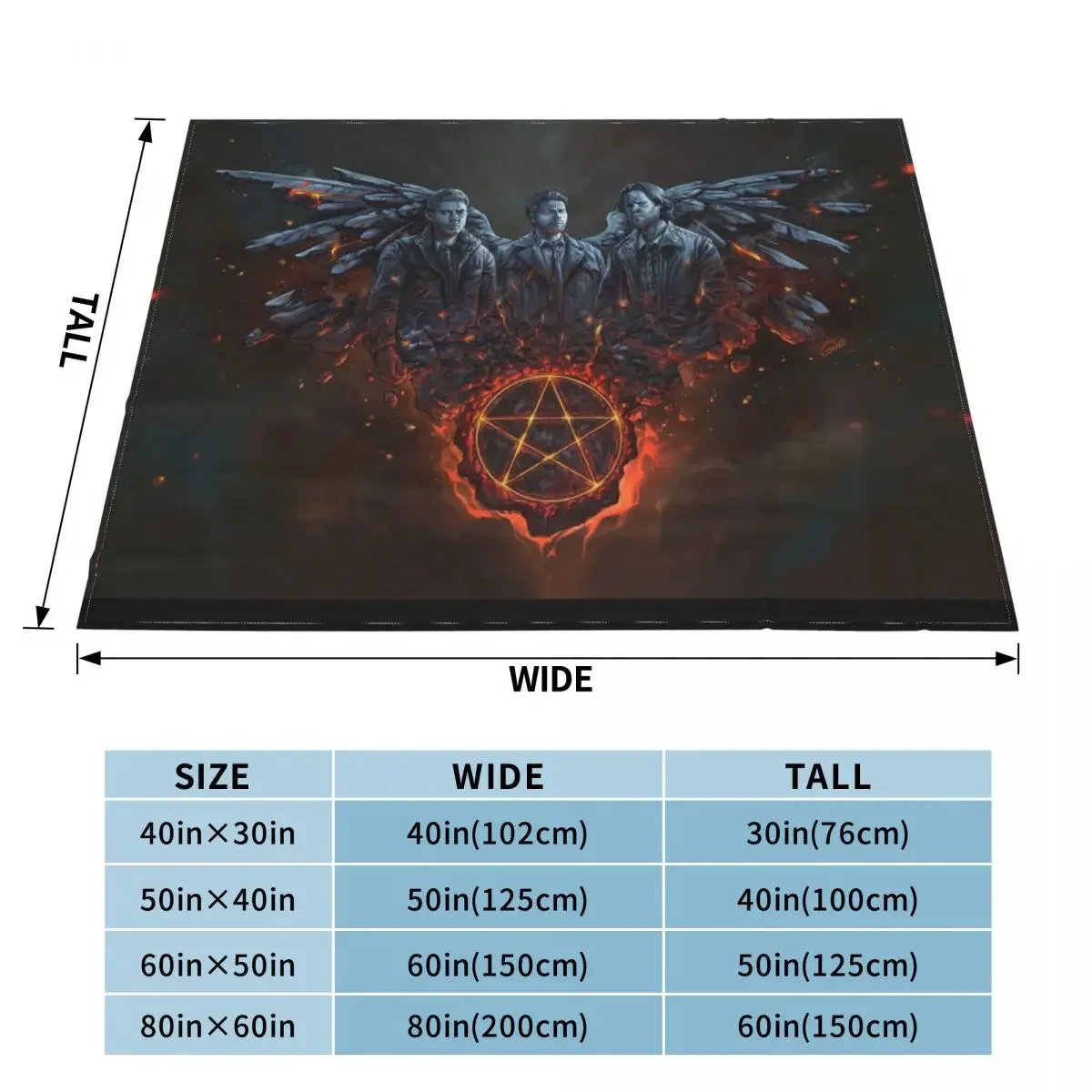 Team Free Will Burning Art Throw Blanket Thin Loose Hair Fashion Sofas Blankets