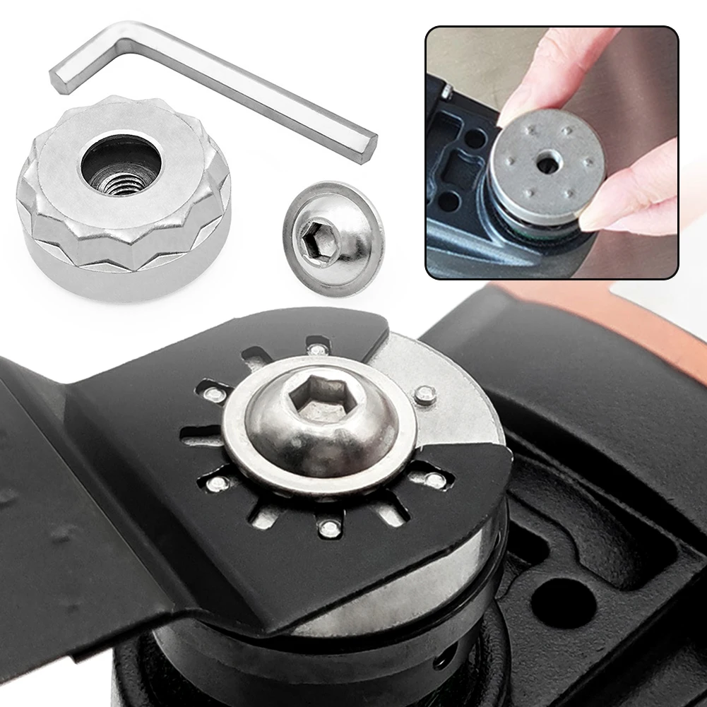 

Adapter Compatible With Starlock Easy Installation Oscillating Saw-Blade Adapter Set For Most Oscillating Saw-Blade