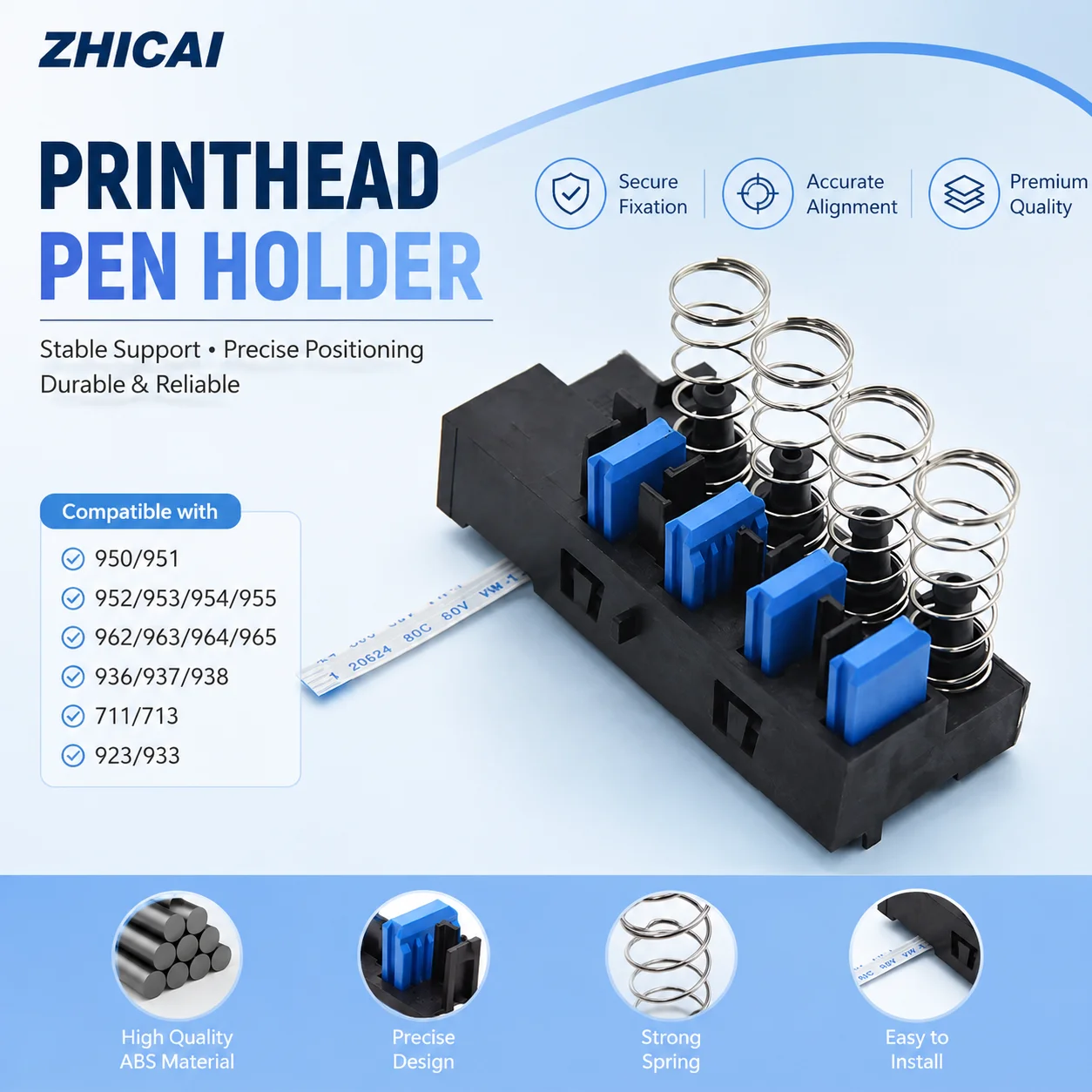950 951 952 955 962 965 937 711 932 Pen Holder for HP Print Head Rack Chip Contactor Sensor 8100 8600 8610 8620 8630 9010 9015