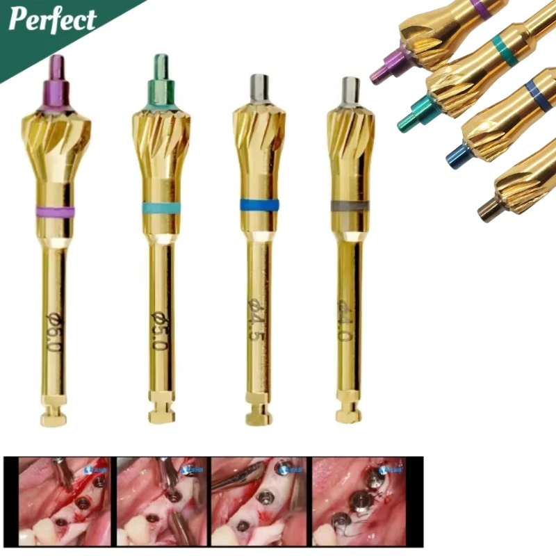 

Dental Implant Bone Dental Grinding Bur Contouring Drills With Pilot Contouring Trimmer Drilling for OSS Hiossen Dentium ITI